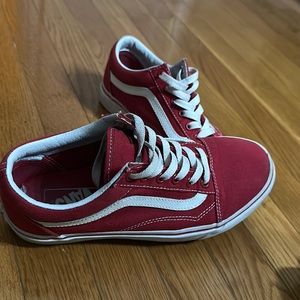 Red Old Skool Vans